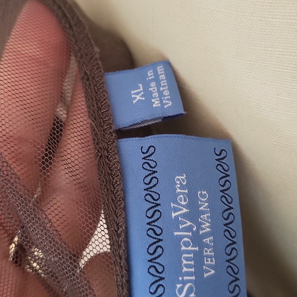 Simply Vera Vera Wang Tunic Top SZ XL - Picture 5 of 7